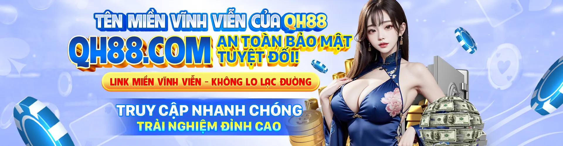 Chương trình VIP xin88 us với nền vàng xanh sang trọng
